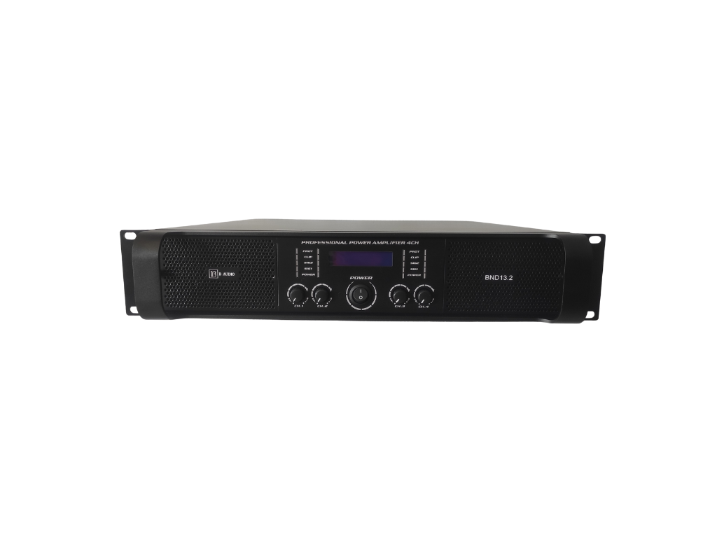BND-13.2 Class D Digital Power Amplifier 14000W 4 Channel Amplifier